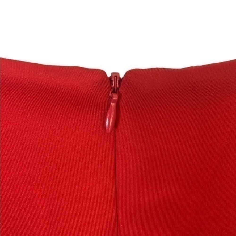 Jason Wu Deep Red Mini Dress Size Medium . - Picture 7 of 7